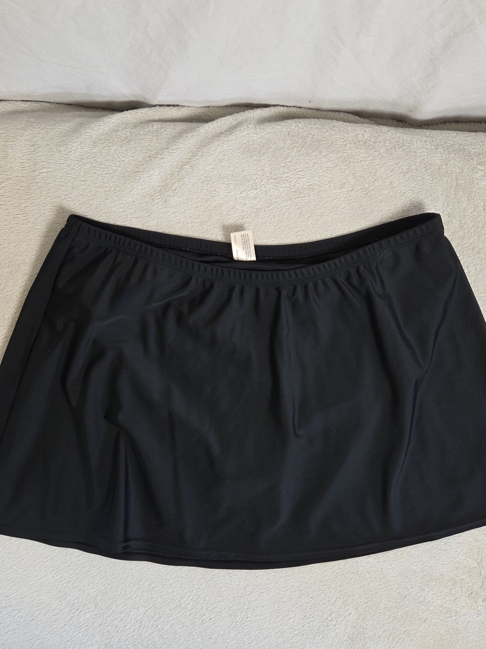St. John's Bay Black Swim Skirt Size 16W EUC